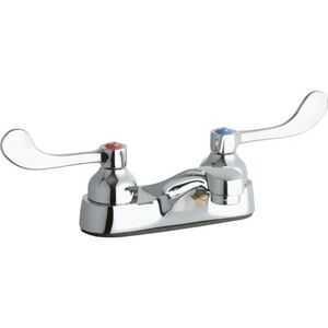 ELK402T4 4'' Centerset Bathroom Faucet - Polished Chrome