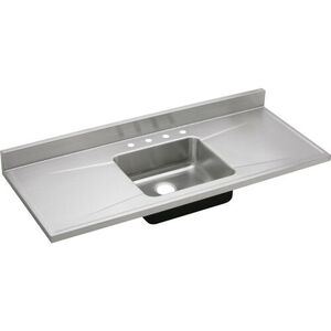 ES60190 Lustertone Stainless Steel Single Bowl Kitchen Sink - Lustertone