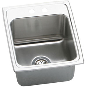 EDLR1722102 Lustertone Self-Rimming Bar Sink - Stainless Steel EDLR1722102 Lustertone Self-Rimming Bar Sink - Stainless Steel