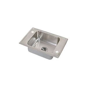 EDRKAD2220554 Lustertone Bathroom Sinks Commercial Sink - Stainless Steel EDRKAD2220554 Lustertone Bathroom Sinks Commercial Sink - Stainless Steel