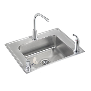 EDRKAD282255LFFC Lustertone Classic Utility Sink Commercial Sink - Lustrous Satin