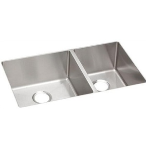 EECTRU32179RT Crosstown Stainless Steel Undermount - Double Bowl Kitchen Sink - Stainless Steel EECTRU32179RT Crosstown Stainless Steel Undermount - Double Bowl Kitchen Sink - Stainless Steel