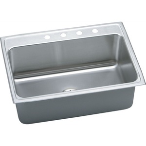 EDLR312210PD2 Lustertone Stainless Steel Single Bowl Kitchen Sink - Stainless Steel EDLR312210PD2 Lustertone Stainless Steel Single Bowl Kitchen Sink - Stainless Steel
