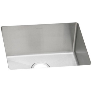 EEFRU191610T Crosstown Stainless Steel Undermount - Single Bowl Kitchen Sink - Stainless Steel