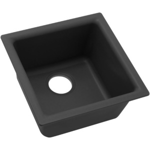 EELG1616BK0 Quartz Classic Dual Mount Bar Sink - Black