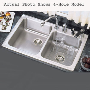 ELR2503 Lustertone Self-Rimming Bar Sink - Stainless Steel ELR2503 Lustertone Self-Rimming Bar Sink - Stainless Steel