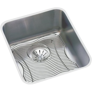 EELUH1316PDBG Lustertone Classic Undermount Bar Sink - Stainless Steel