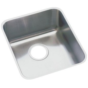 EELUH1616DBG Gourmet Stainless Steel Undermount - Single Bowl Kitchen Sink - Stainless Steel