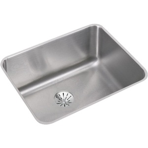 EELUH211510PD Lustertone Stainless Steel Undermount - Single Bowl Kitchen Sink - Stainless Steel EELUH211510PD Lustertone Stainless Steel Undermount - Single Bowl Kitchen Sink - Stainless Steel