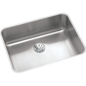 EELUH2115PD Lustertone Stainless Steel Undermount - Single Bowl Kitchen Sink - Stainless Steel EELUH2115PD Lustertone Stainless Steel Undermount - Single Bowl Kitchen Sink - Stainless Steel