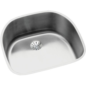 EELUH211810PD Lustertone Stainless Steel Undermount - Single Bowl Kitchen Sink - Stainless Steel