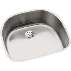 EELUH2118PD Lustertone Stainless Steel Undermount - Single Bowl Kitchen Sink - Stainless Steel EELUH2118PD Lustertone Stainless Steel Undermount - Single Bowl Kitchen Sink - Stainless Steel