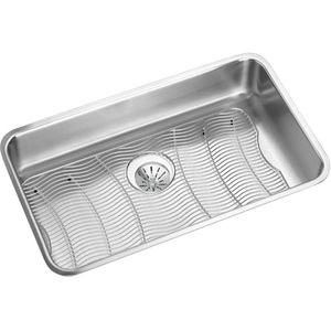 EELUH2816PDBG Lustertone Stainless Steel Undermount - Single Bowl Kitchen Sink - Stainless Steel EELUH2816PDBG Lustertone Stainless Steel Undermount - Single Bowl Kitchen Sink - Stainless Steel