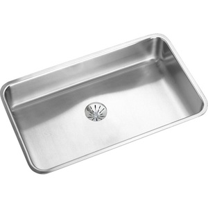 EELUH2816PD Lustertone Stainless Steel Undermount - Single Bowl Kitchen Sink - Stainless Steel