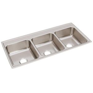 ELTR46220 Lustertone Triple Bowl Sink Kitchen Sink - Lustrous Satin