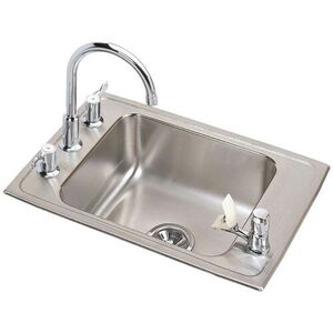 EDRKAD311965C Lustertone Utility Sink Commercial Sink - Lustrous Highlighted Satin