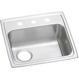 EPSRADQ191955L1 Celebrity Stainless Steel Single Bowl Kitchen Sink - Brushed Satin