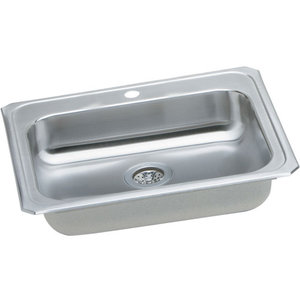 ECR25211 Celebrity Stainless Steel Single Bowl Kitchen Sink - Stainless Steel