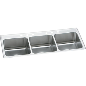 ELTR6322100 Lustertone Triple Bowl Sink Kitchen Sink - Lustrous Satin ELTR6322100 Lustertone Triple Bowl Sink Kitchen Sink - Lustrous Satin