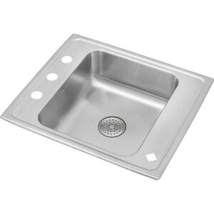 EDRKR2522PD4 Lustertone Utility Sink Commercial Sink - Lustrous Satin EDRKR2522PD4 Lustertone Utility Sink Commercial Sink - Lustrous Satin