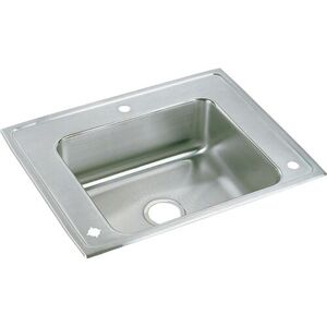 EDRKR2822L Lustertone Utility Sink Commercial Sink - Lustrous Highlighted Satin