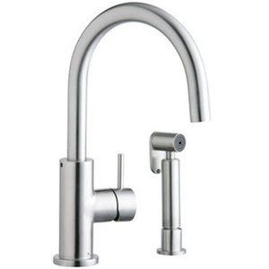 ELK7922SSS Allure Single Handle Kitchen Faucet - Satin Stainless Steel