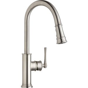 ELKEC2031LS Explore Pull-Out Spray Kitchen Faucet - Lustrous Steel