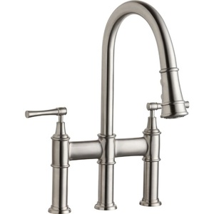 ELKEC2037LS Explore Pull-Out Spray Kitchen Faucet - Lustrous Steel