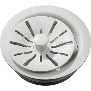 ELKPDQD1WH Quartz Disposal Stopper/Flange Kitchen Accessory - White ELKPDQD1WH Quartz Disposal Stopper/Flange Kitchen Accessory - White