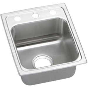 ELRAD1517603 Lustertone Classic Self-Rimming Bar Sink - Stainless Steel