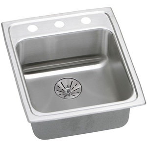 ELRAD152265PD1 Unidoor Lux Self-Rimming Bar Sink - Stainless Steel