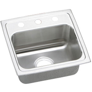 ELRAD1716603 Lustertone Self-Rimming Bar Sink - Stainless Steel ELRAD1716603 Lustertone Self-Rimming Bar Sink - Stainless Steel
