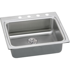 ELRAD252265PD4 Dayton Stainless Steel Single Bowl Kitchen Sink - Stainless Steel