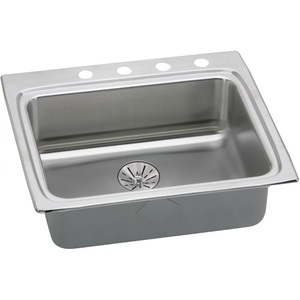 ELRADQ252265PD3 Lustertone Stainless Steel Single Bowl Kitchen Sink - Stainless Steel ELRADQ252265PD3 Lustertone Stainless Steel Single Bowl Kitchen Sink - Stainless Steel