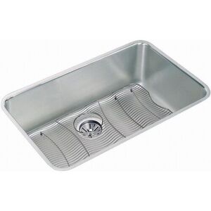 EELUH281612DBG Lustertone Stainless Steel Undermount - Single Bowl Kitchen Sink - Lustrous Satin