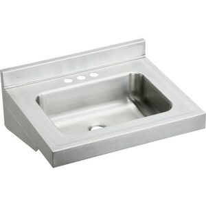 EELV2219CS3 Wall Hung Bathroom Sink - Lustrous Satin EELV2219CS3 Wall Hung Bathroom Sink - Lustrous Satin