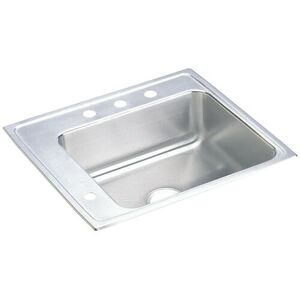 EDRKAD252255L3 Lustertone Utility Sink Commercial Sink - Lustrous Highlighted Satin