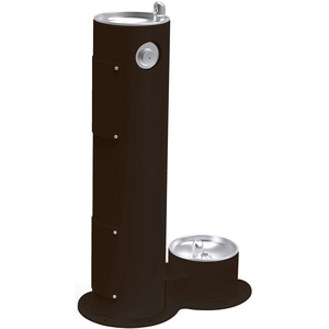 ELK4400DBFRKBLK Outdoor Fountain or Water Cooler Water Cooler - Black