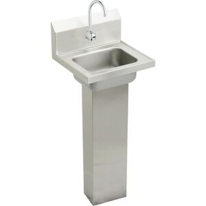 ECHSP1716SACC Wall Hung Bathroom Sink - Brushed Satin ECHSP1716SACC Wall Hung Bathroom Sink - Brushed Satin