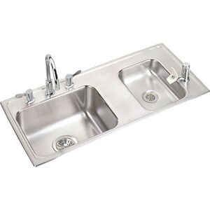 EDRKAD371740RC Lustertone Utility Sink Commercial Sink - Lustrous Satin