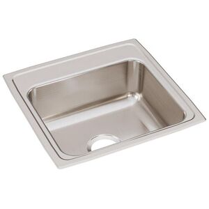 ELR19190 Lustertone Stainless Steel Single Bowl Kitchen Sink - Lustrous Satin