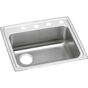 ELRAD221965L0 Lustertone Stainless Steel Single Bowl Kitchen Sink - Lustertone