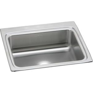 ELRQ25220 Lustertone Stainless Steel Single Bowl Kitchen Sink - Lustrous Satin ELRQ25220 Lustertone Stainless Steel Single Bowl Kitchen Sink - Lustrous Satin