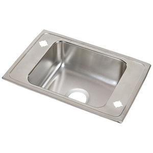 EDRKR31194 Lustertone Stainless Steel Single Bowl Kitchen Sink - Stainless Steel