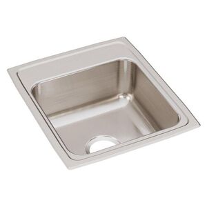 ELR17200 Lustertone Stainless Steel Single Bowl Kitchen Sink - Lustrous Satin