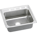 Elkay ELRADQ2219601 Lustrous Satin Single Bowl Kitchen Sink