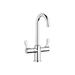 Elkay ELKD208813C Polished Chrome Single Hole Bar Faucet