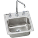 Elkay EBLH15C Stainless Steel Self Rimming Bar Sink