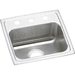 Elkay ELR1716OS4 Lustrous Satin Single Bowl Kitchen Sink