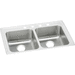 Elkay ELRAD3319400 Lustrous Satin Double Bowl Kitchen Sink